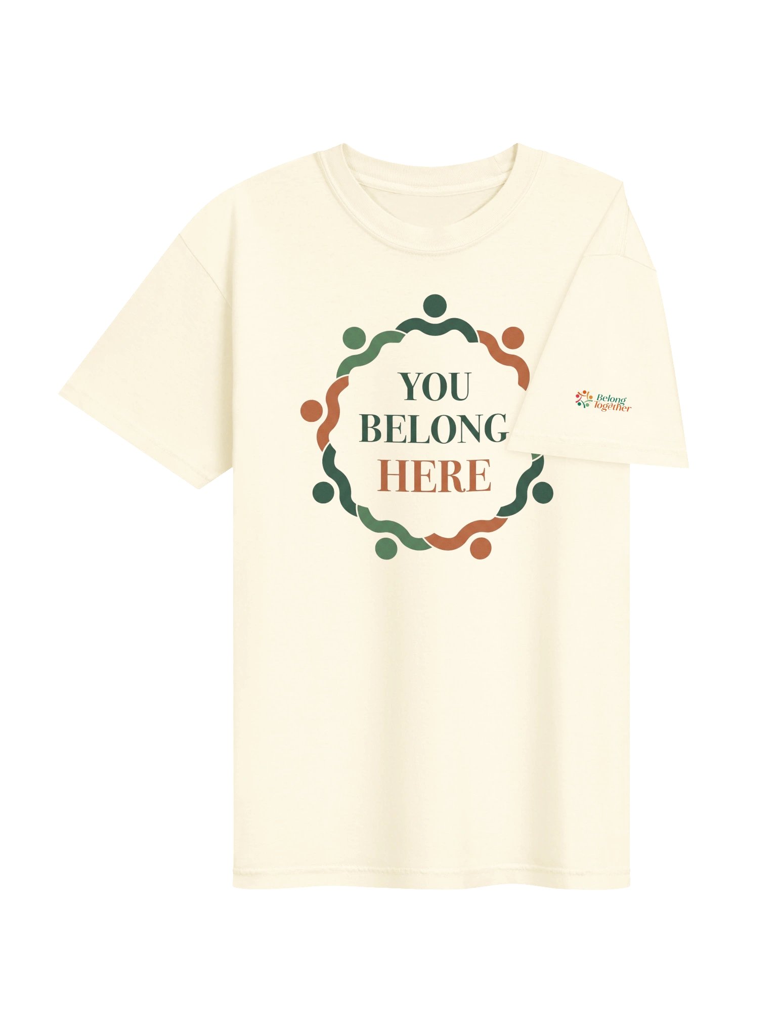 You Belong Here — Front Print Heavyweight Tee product image (4)