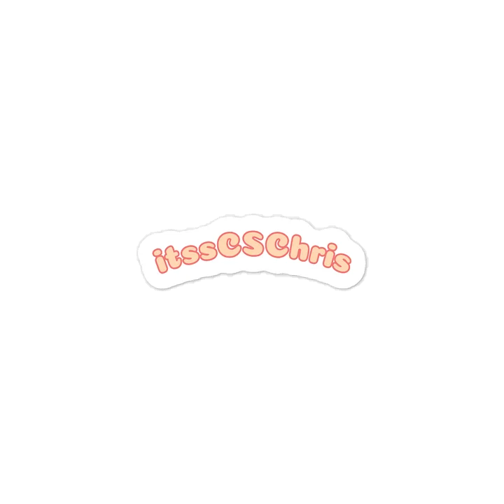 itssCSChris Sticker product image (1)