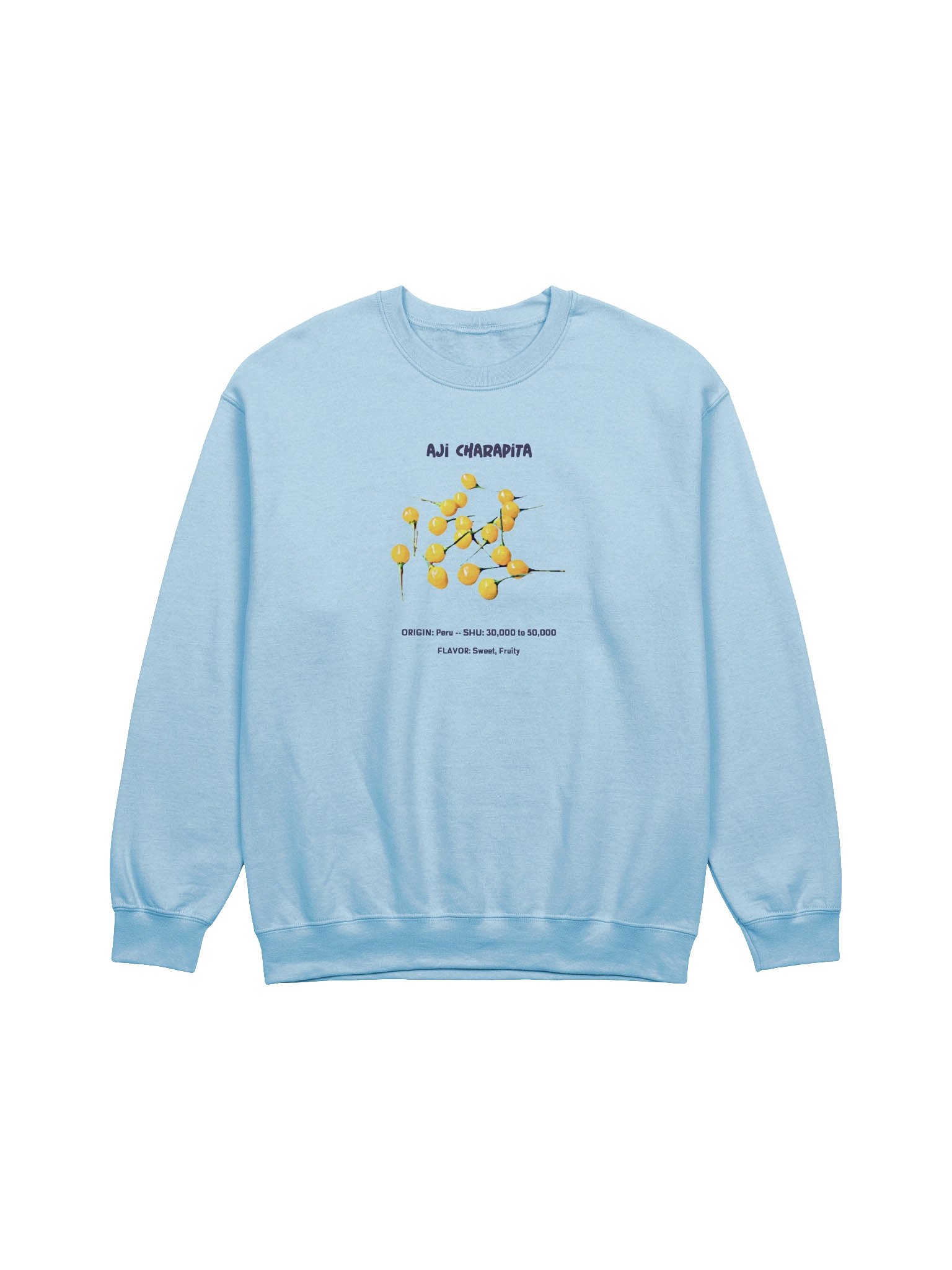 Aji Charapita Pepper Crewneck Sweatshirt product image (1)