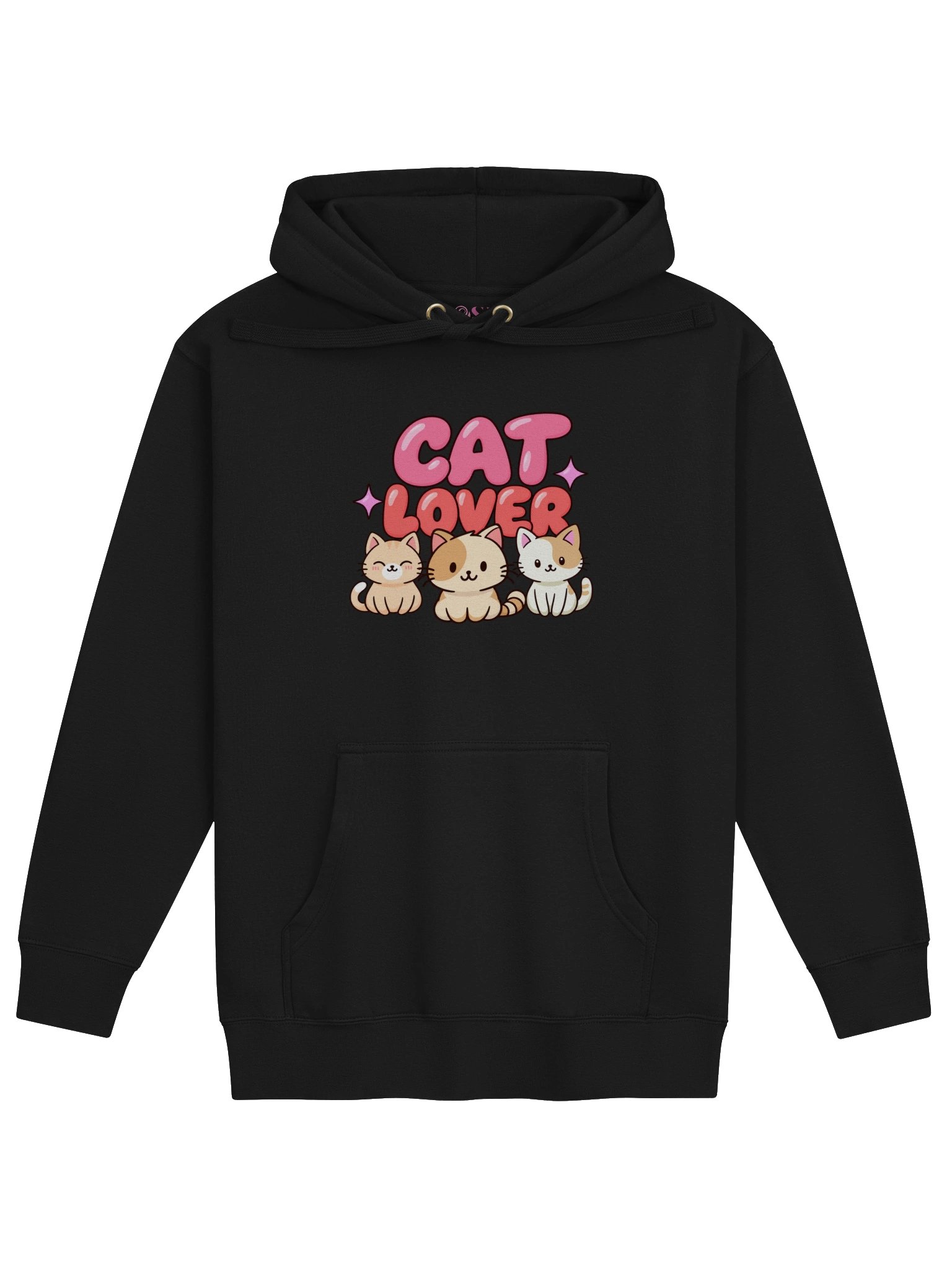 Cat Lover Sparkle Hoodie product image (1)