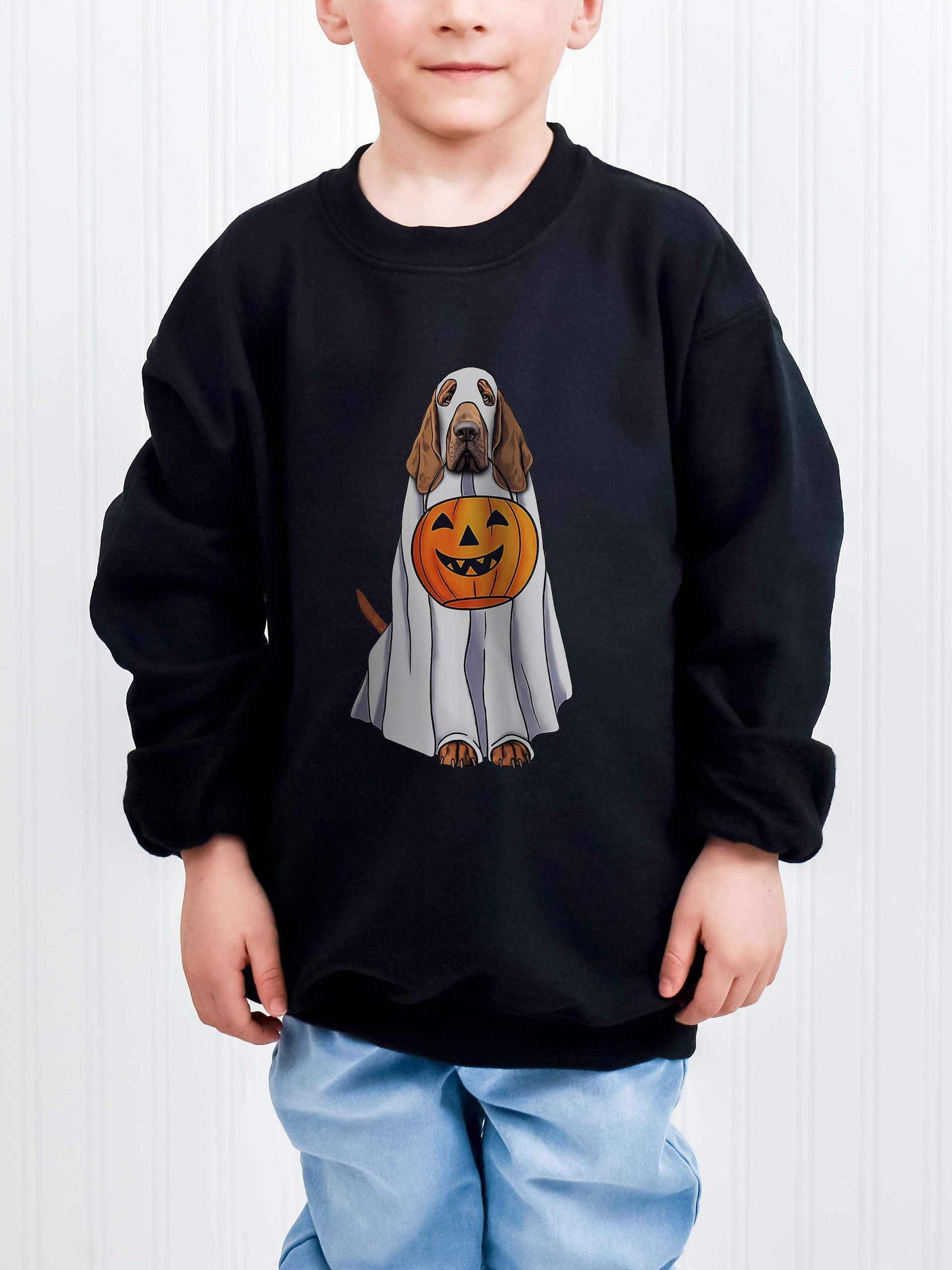 Halloween Bloodhound Youth Sweatshirt product image (1)