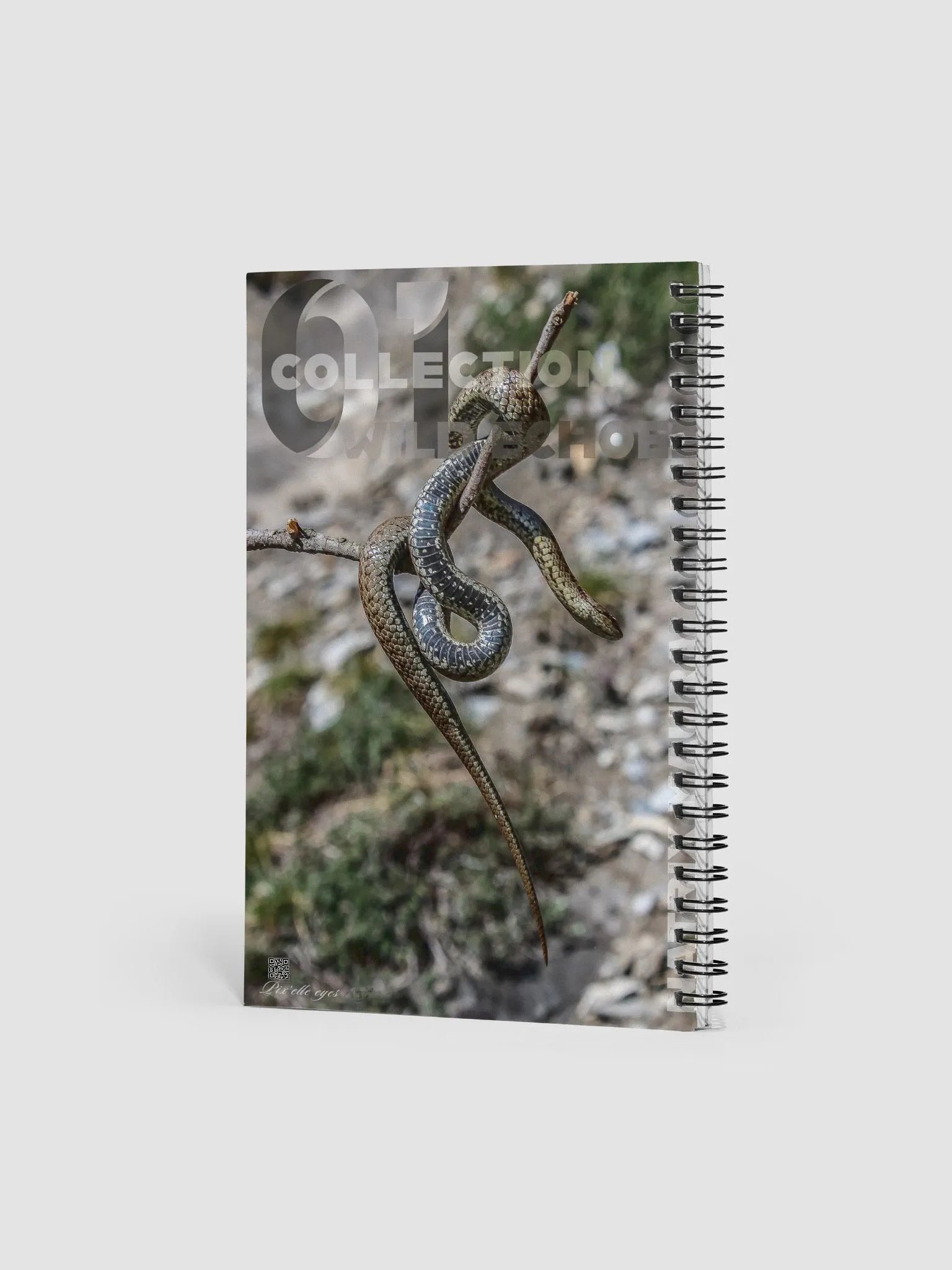 Wild Echoes Notebook – Natrix Maura – A5 Format product image (2)