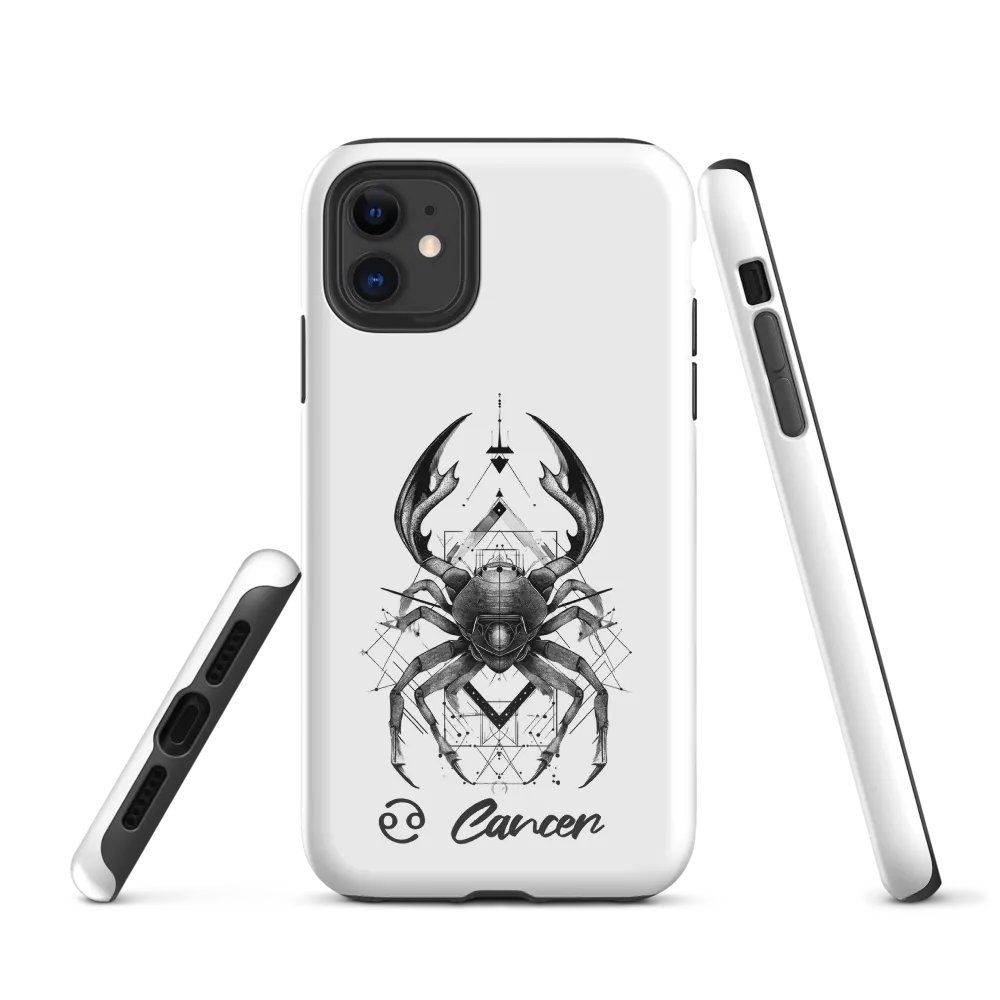 Cancer iPhone Tough Case - Elegant Protection for the Gentle Spirit product image (1)