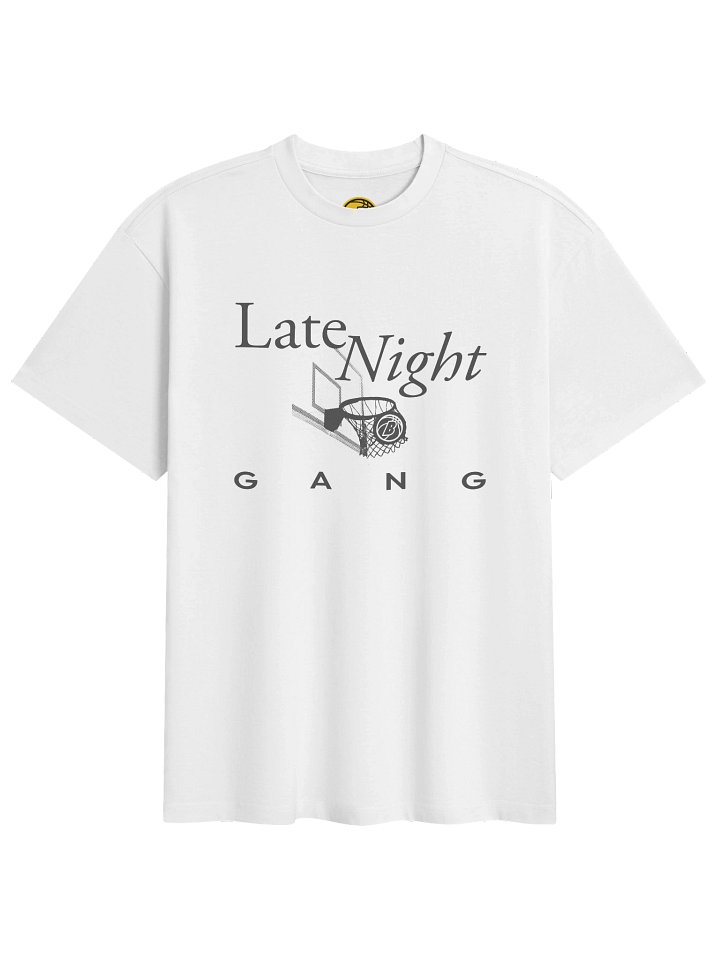 Late Night Gang Boxy (White) product image (1)