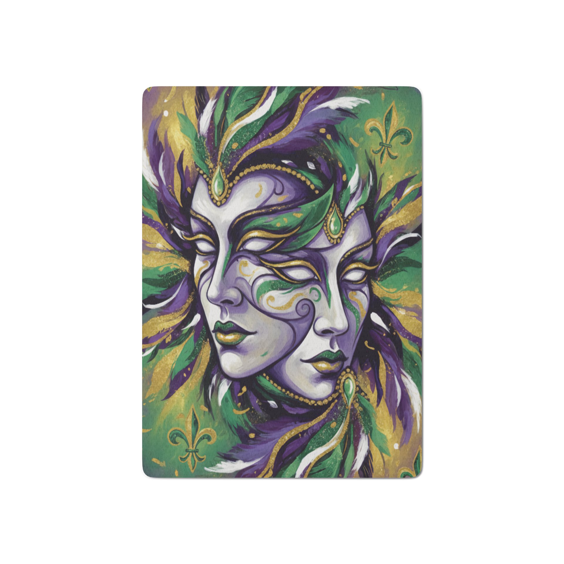 Mardi Gras Masquerade Poker Cards product image (1)