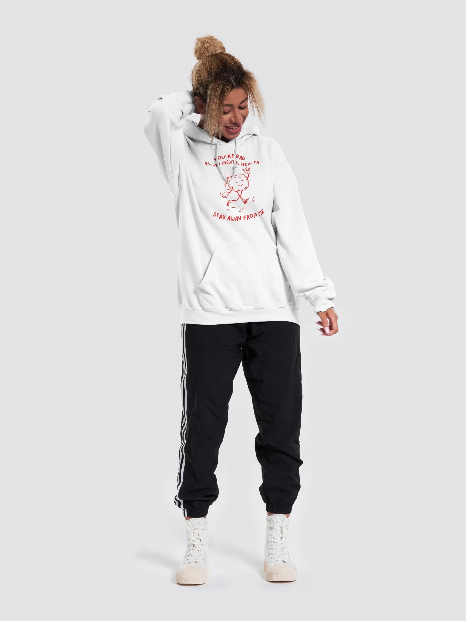 Bad for my mental health Hoodie product image (5)