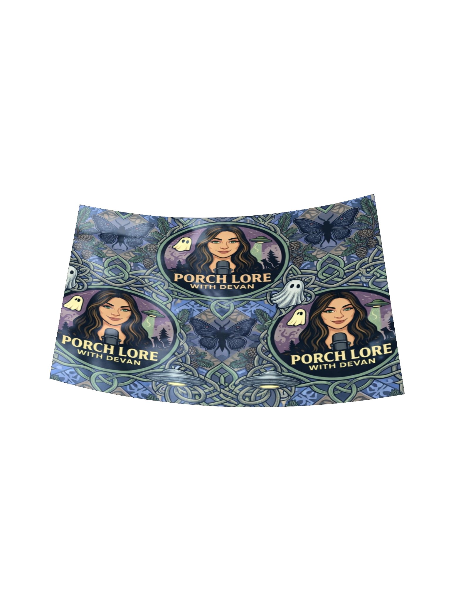 PORCH LORE DEVAN PERIWINKLE MOTH HOLOGRAPHIC STICKER product image (17)