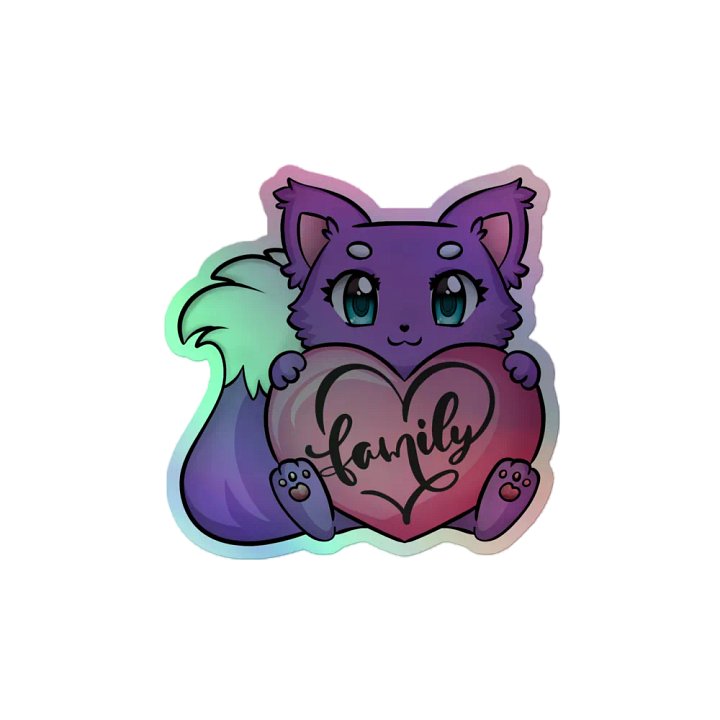 Family is Chosen Holo Sticker product image (2)