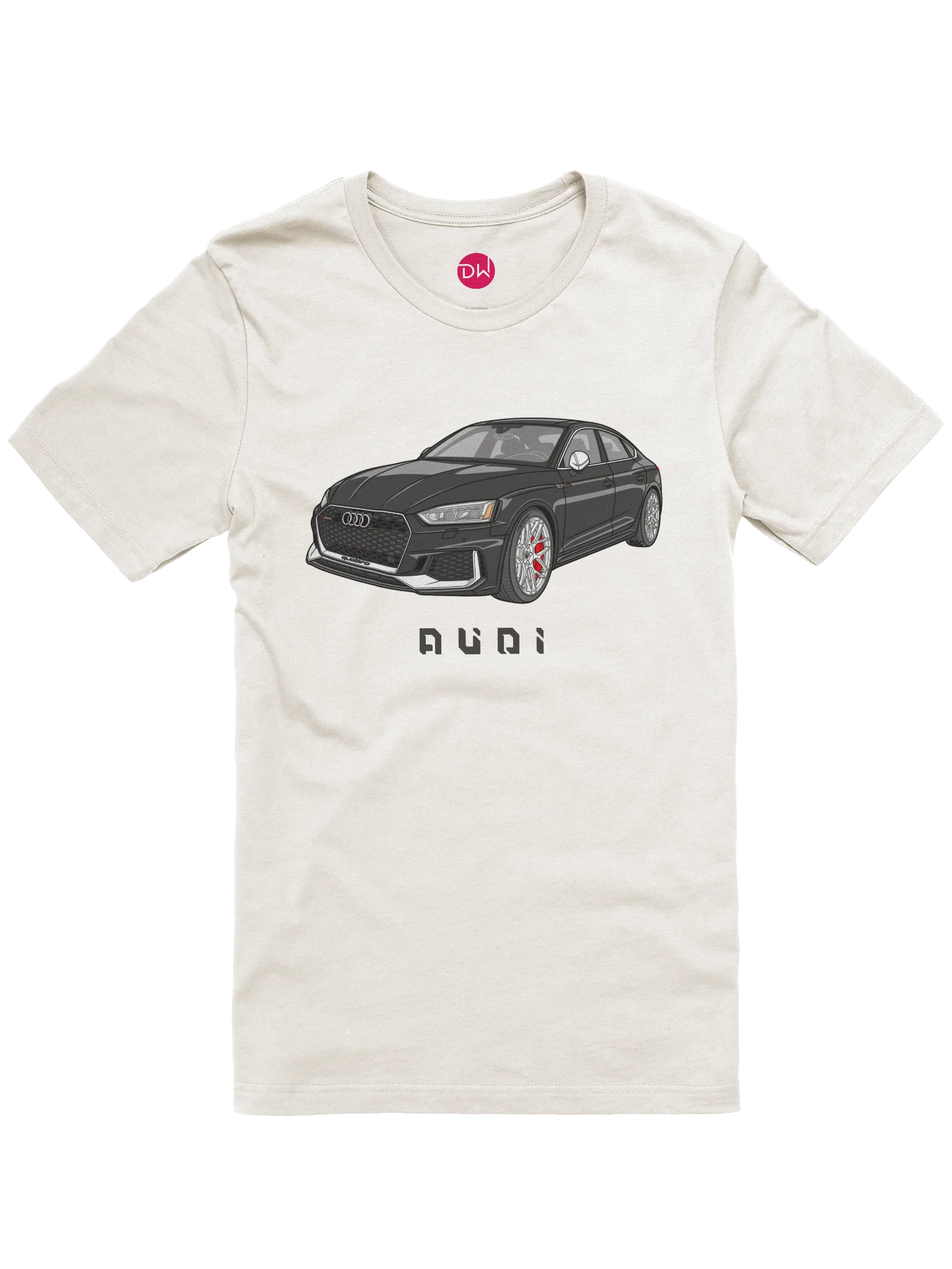 Black Audi RS5 Sportback Shirt (Retro, Sketch, Silhouette) product image (9)
