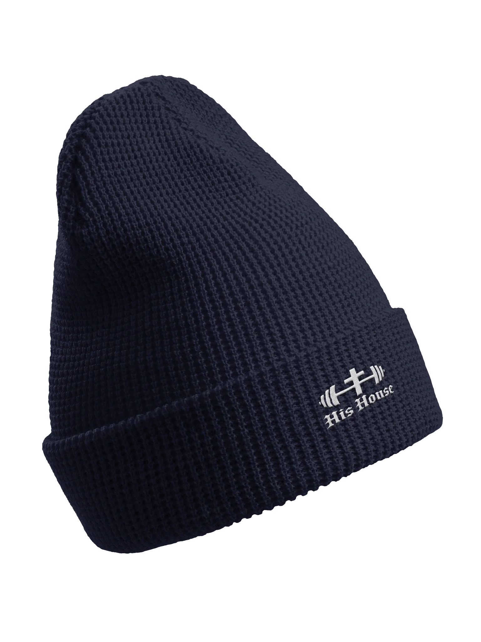 His House Ribbed Knit Beanie by His House