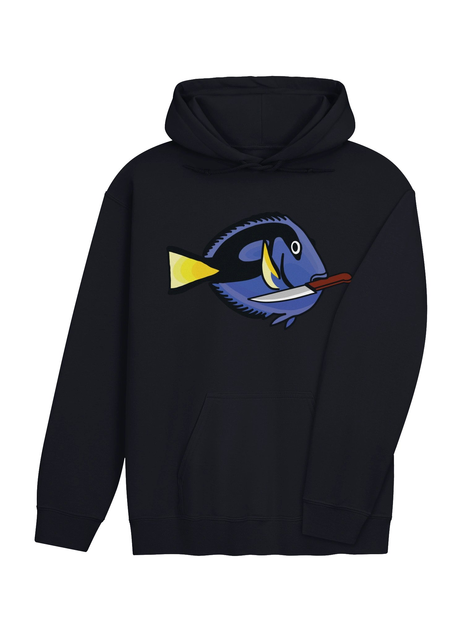Angry Blue Tang Hoodie for Reef Aquarium Lovers product image (24)