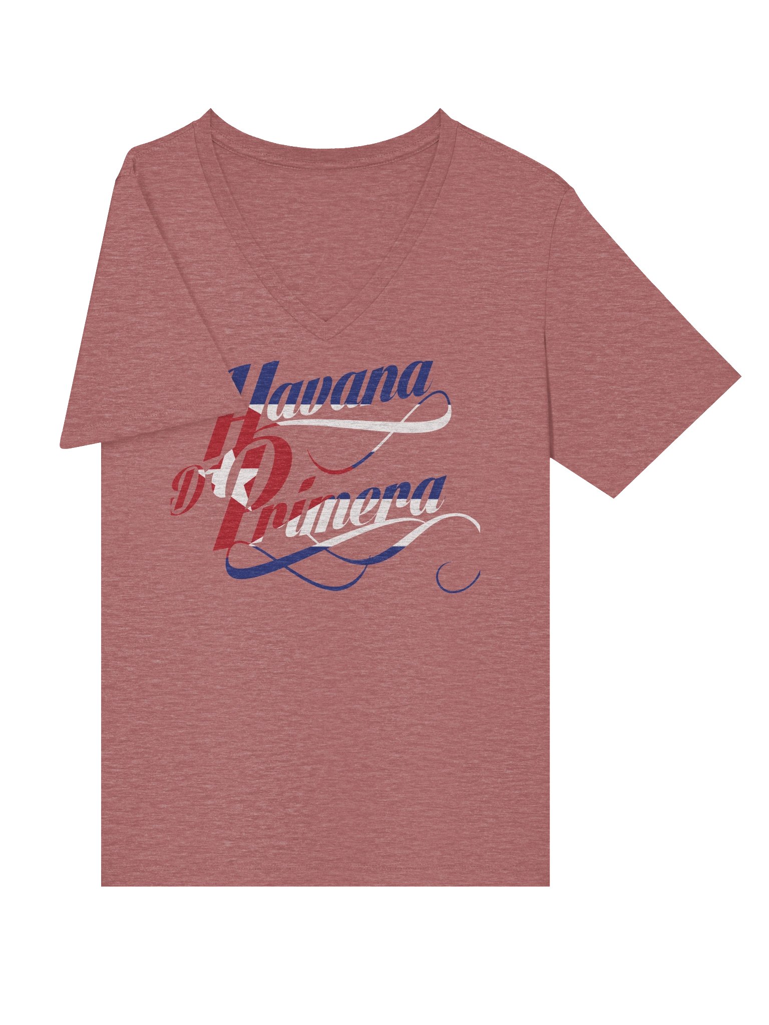 Havana D'Primera - Women's Relaxed V-Neck T-Shirt product image (8)