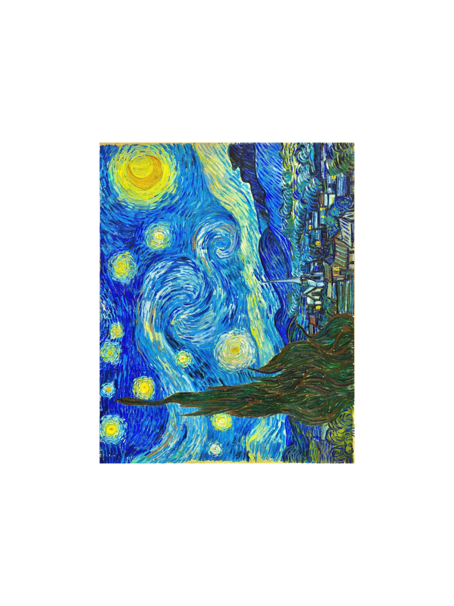 The Starry Night — Small Poster product image (1)