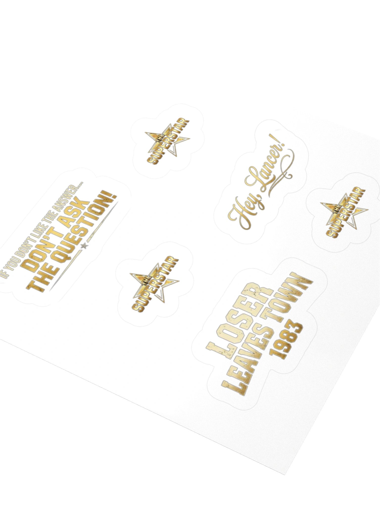 Bill Dundee Kiss Cut Sticker Set product image (8)