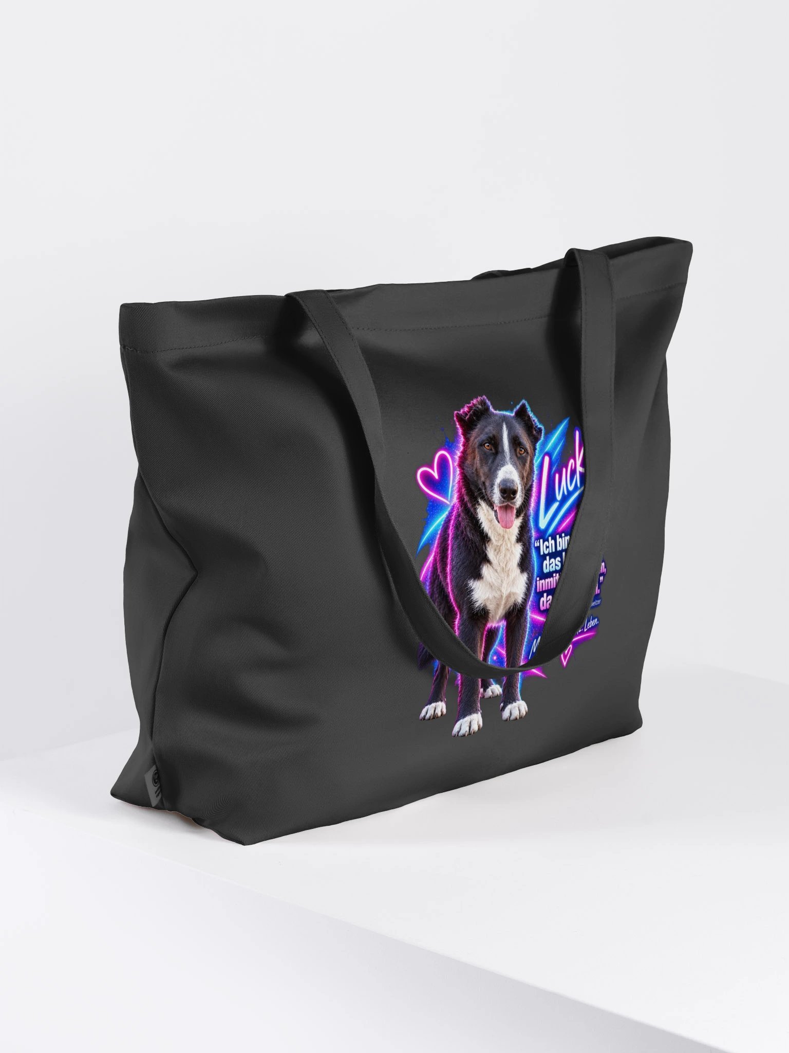 Lucky – Mitgefühl. Schutz. Leben. Organic Tote product image (7)