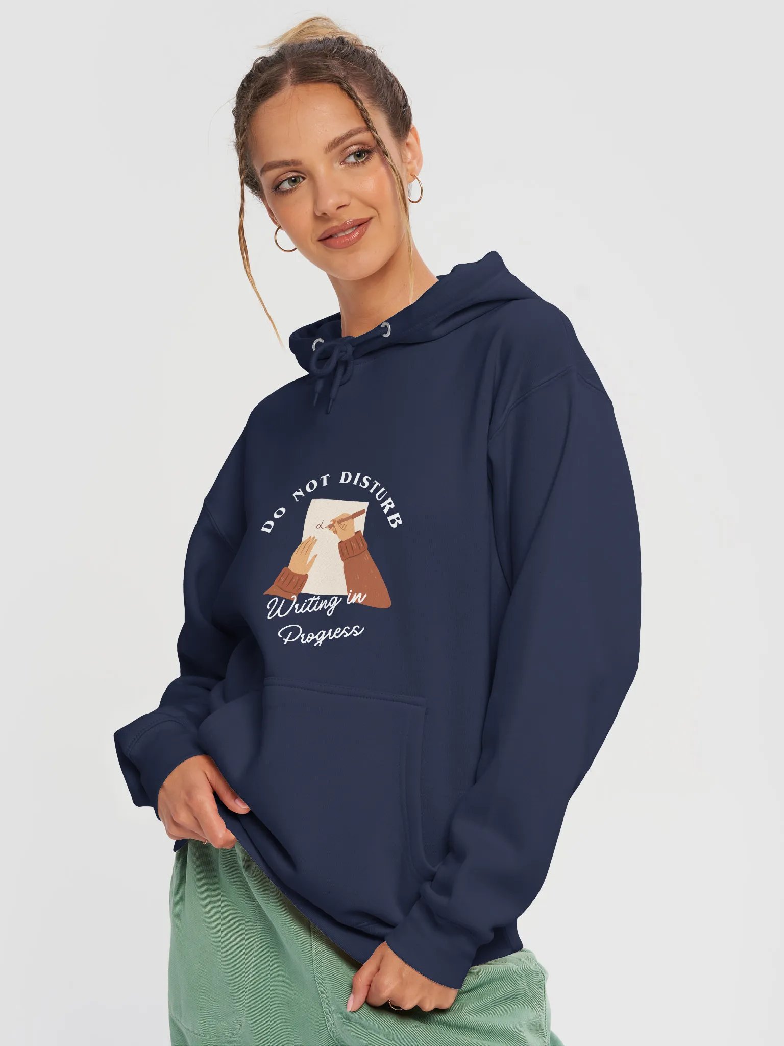 Do Not Disturb: Writing In Progress Hoodie product image (3)