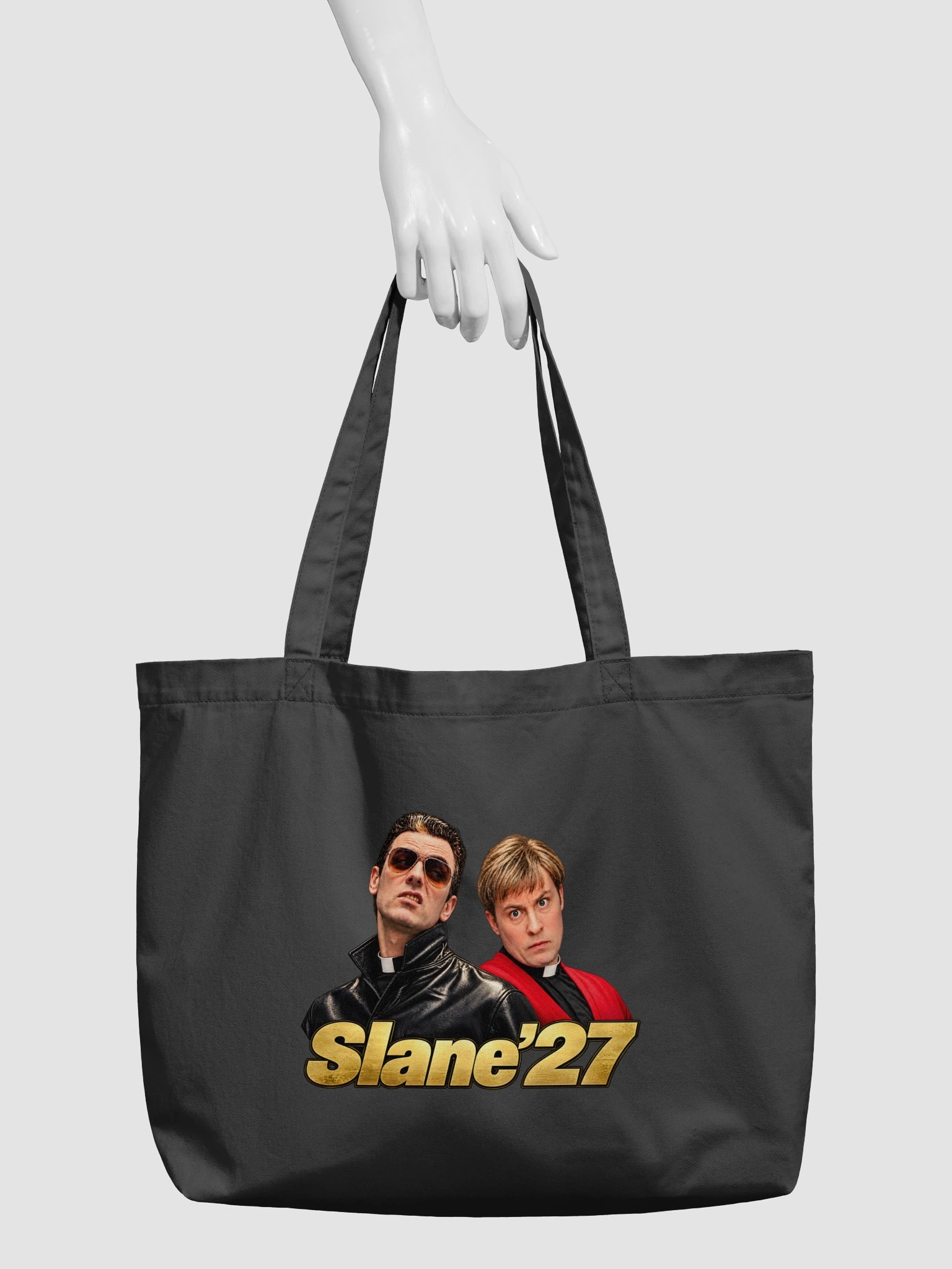 Slane ’27 Tote Bag | 90s Britpop Inspired Organic Tote product image (3)