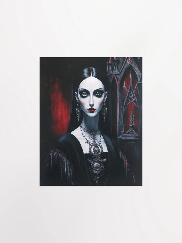 Gothic Femme Fatale Matte Poster product image (1)