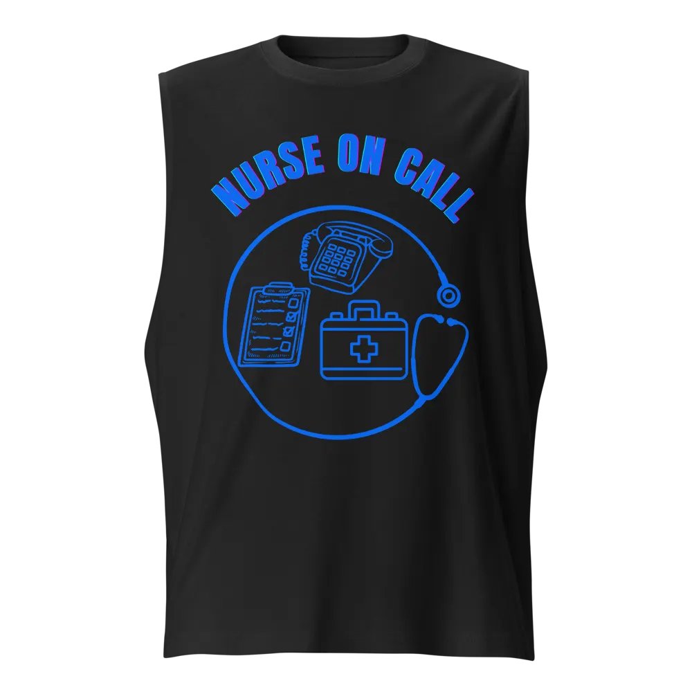 Nurse On Call Muscle Tank product image (1)