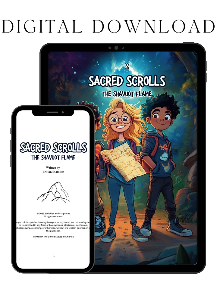 The Sacred Scrolls: Shavuot Flame (Digital) product image (1)