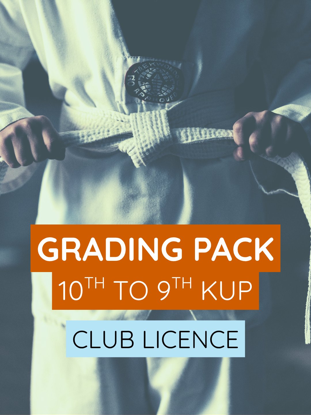 10th to 9th Kup Grading Pack (Club Licence) product image (1)