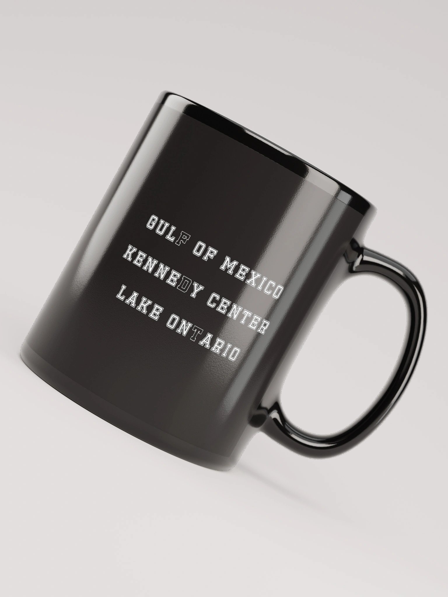 Mexico, Kennedy, Ontario ceramic mug - black product image (6)
