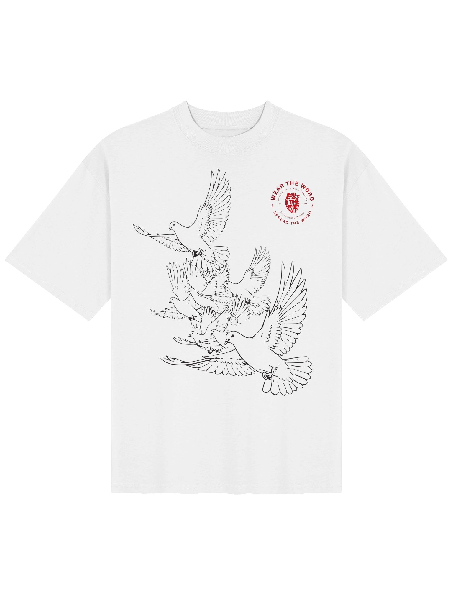 'GRACE IS ENOUGH' Oversized Tee product image (1)