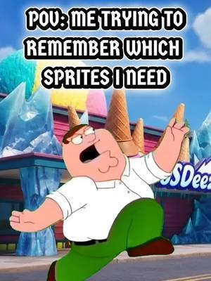 POV: Me trying to remember which Sprites I need mid match! 🤣👾 The mental grocery list gets real when you are stacking your loadout! How many Sprites do you usually keep track of during a game? Drop a comment below and let me know! 👇💬 #Fortnite #FortniteMemes #GamingMemes #PeterGriffinMemes #CrossBonez