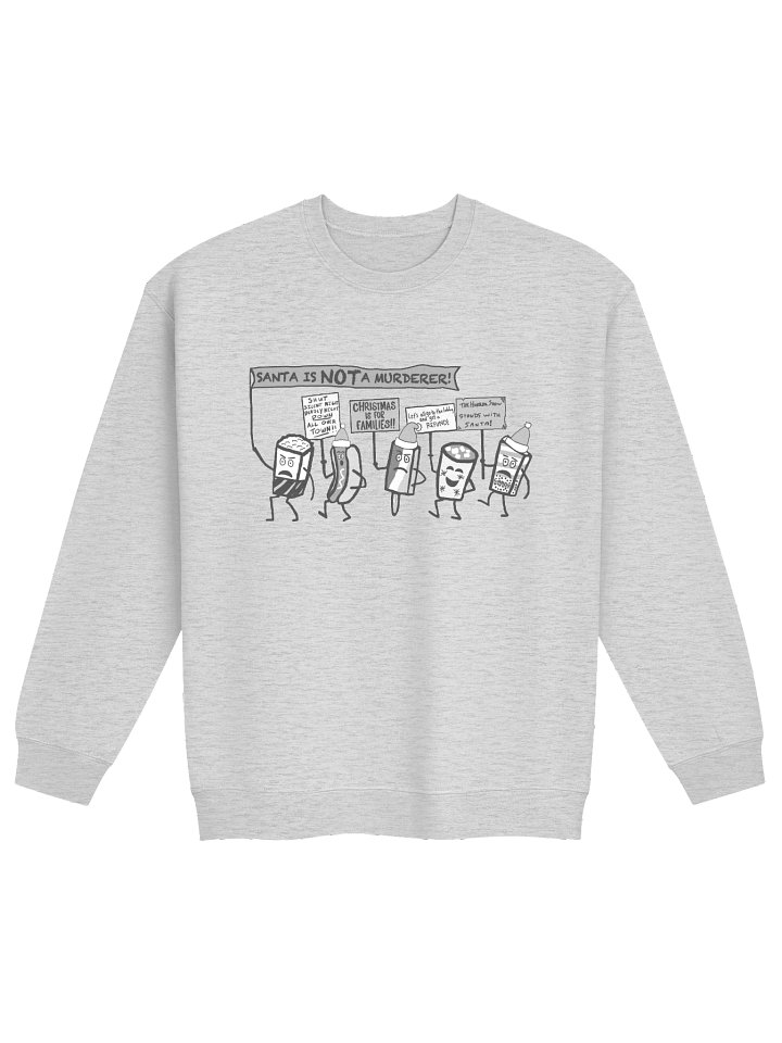 The Horror Show Stands with Santa Sweatshirt product image (1)