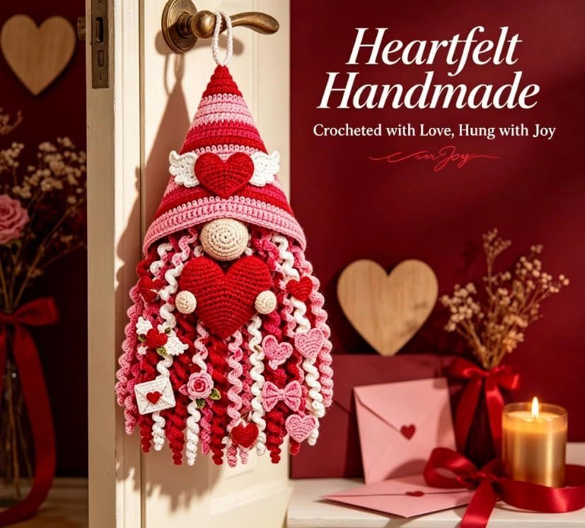 3D DIY Crochet Door Hanger Kit – Handcrafted Seasonal Wall Decor Set for Beginners product image (8)