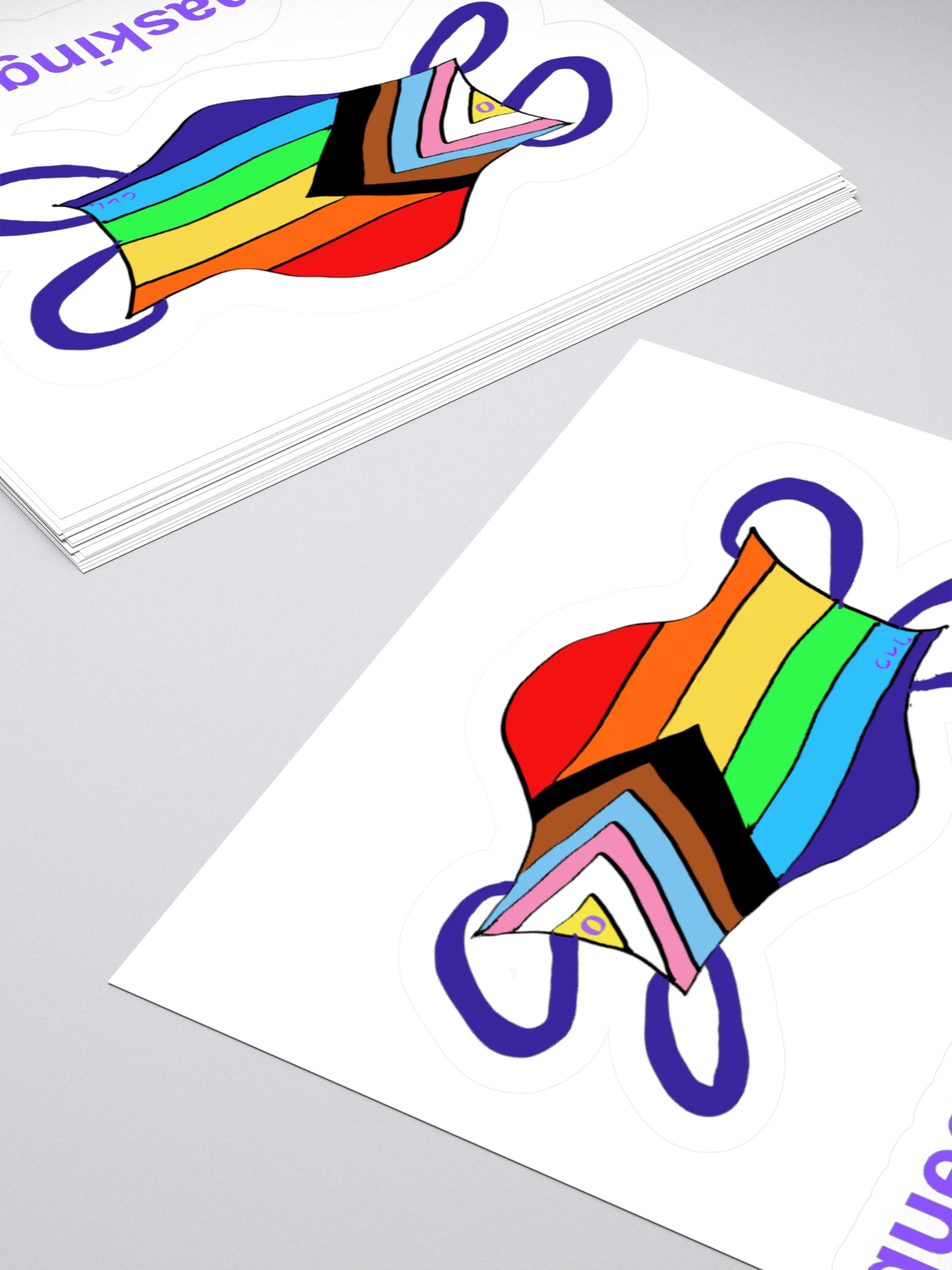 Queer Masking Is Hot sticker product image (11)