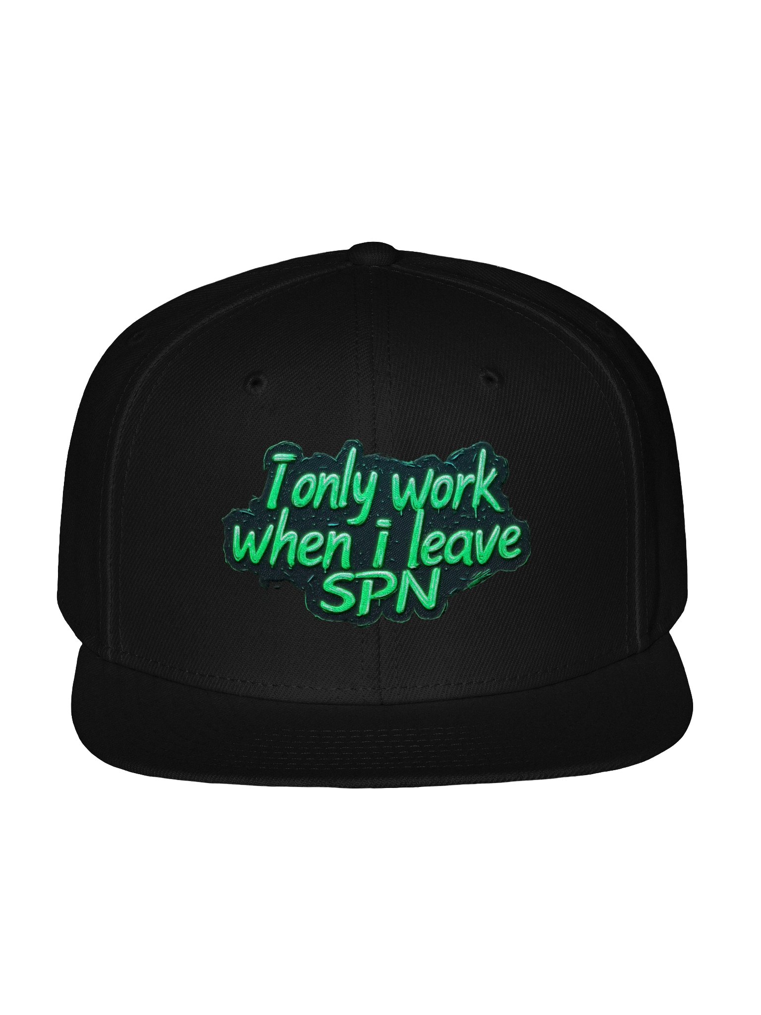 I Only work when Im gone Snapback Cap product image (3)