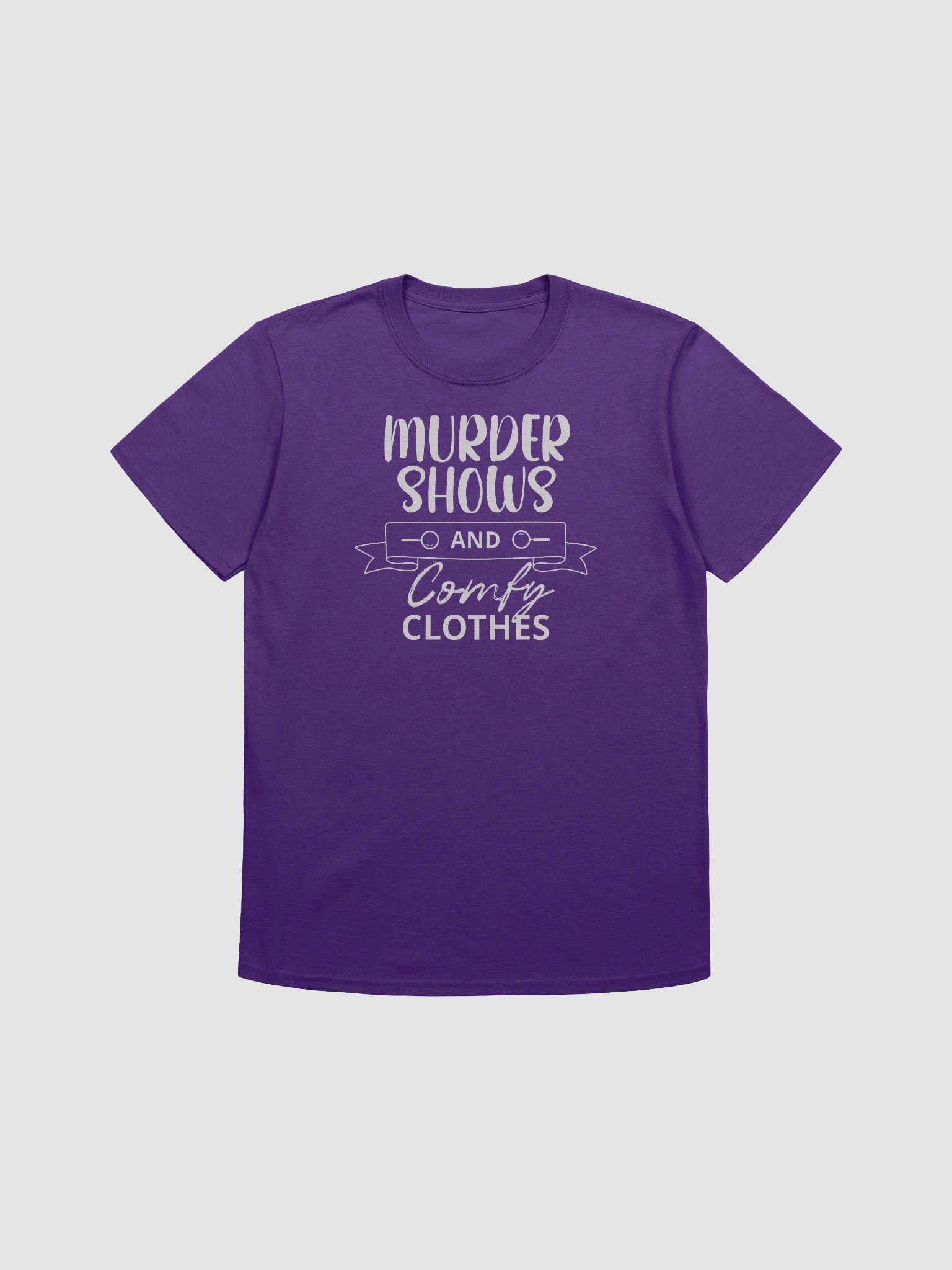 Murder Shows and Comfy Clothes Halloween T-Shirt - Dark product image (16)