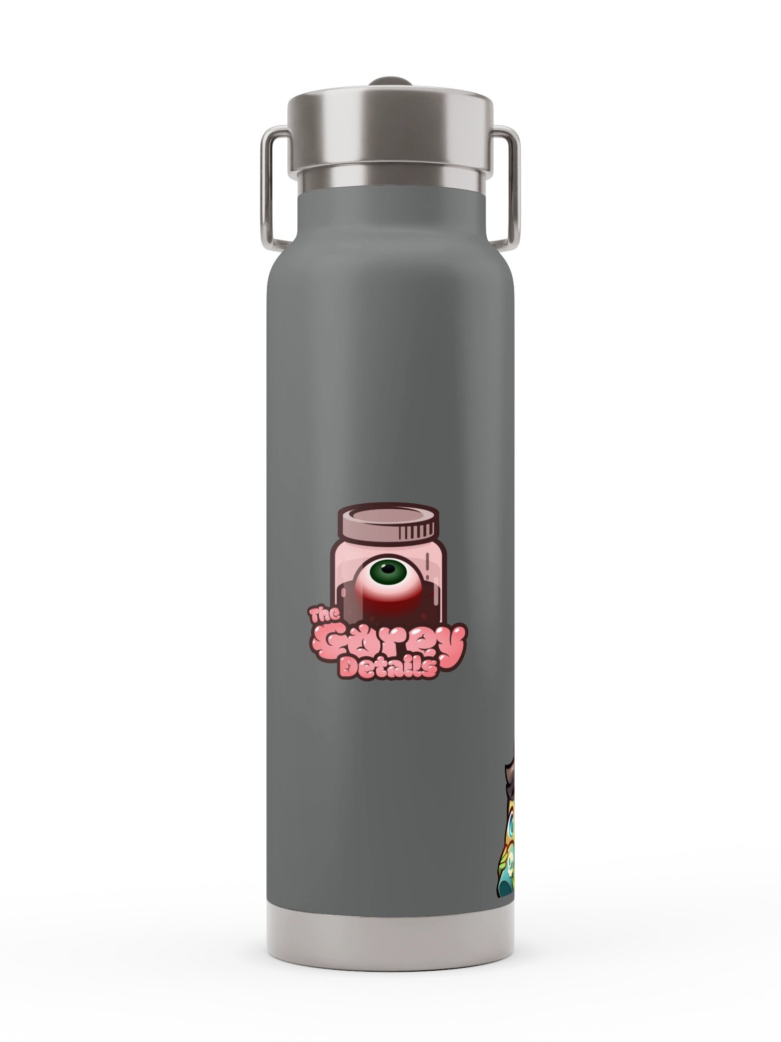 Thor Copper Vacuum Insulated Bottle with Straw Lid product image (24)