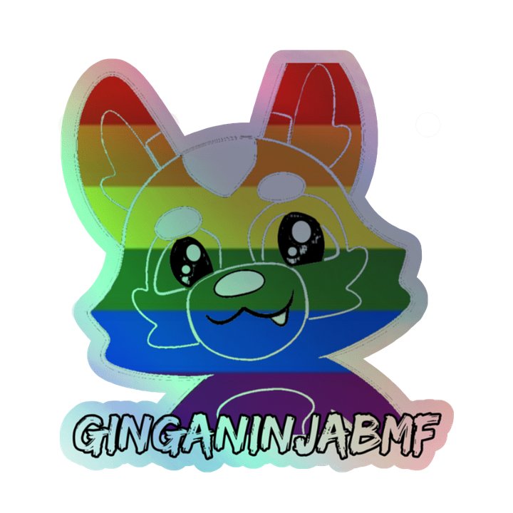 Pride Personified Holo Sticker product image (1)