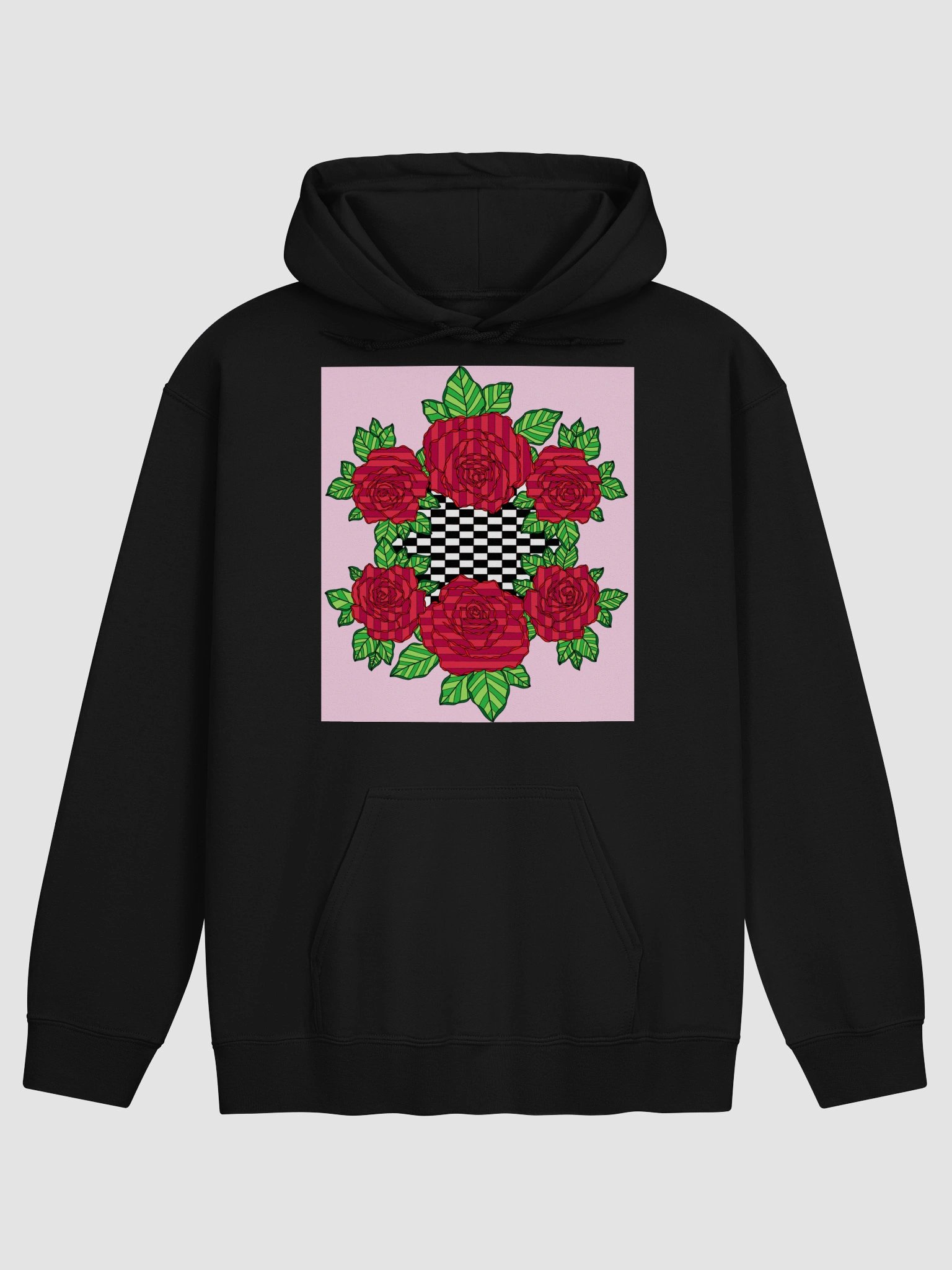 Gildan Classic Hoodie (Rose-Pink) product image (2)