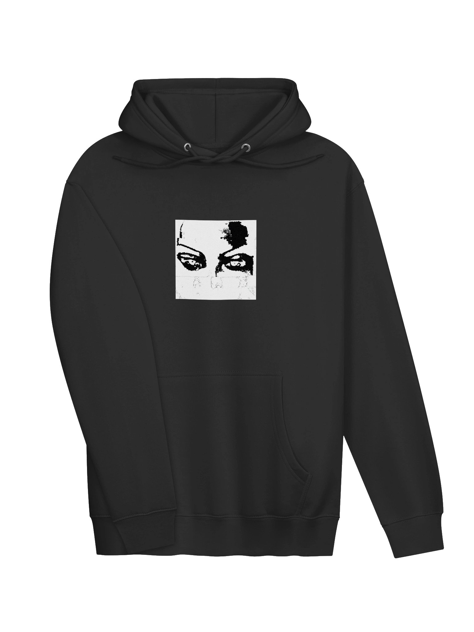 grayscale hoodie product image (3)