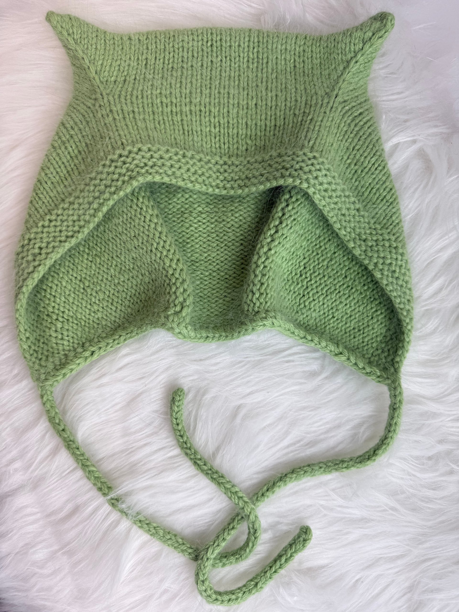 Knit Kitty Style Hat Pattern product image (1)