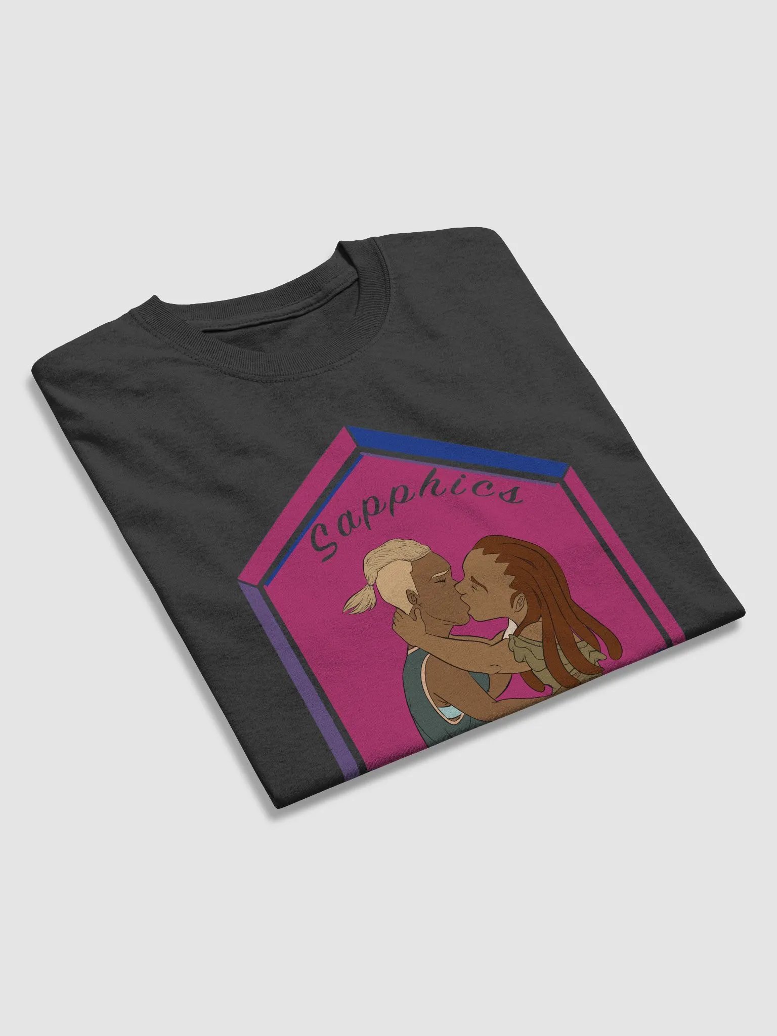 01 Sapphics Only Bi Edition Cotton Tee product image (19)