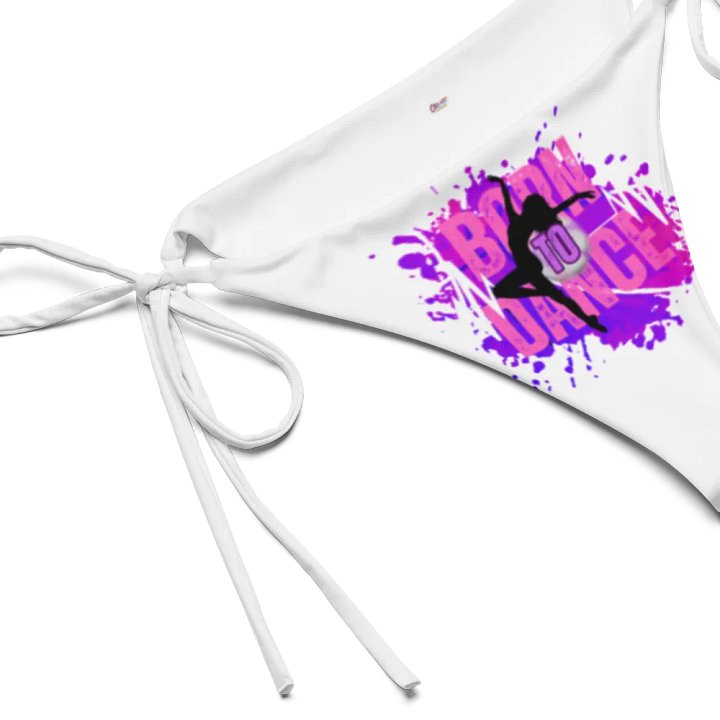 Born to Dance Her Silhouette String Bikini Bottoms product image (2)