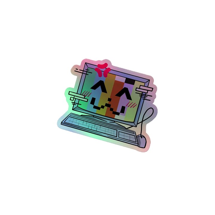 Holographic PC sticker product image (1)