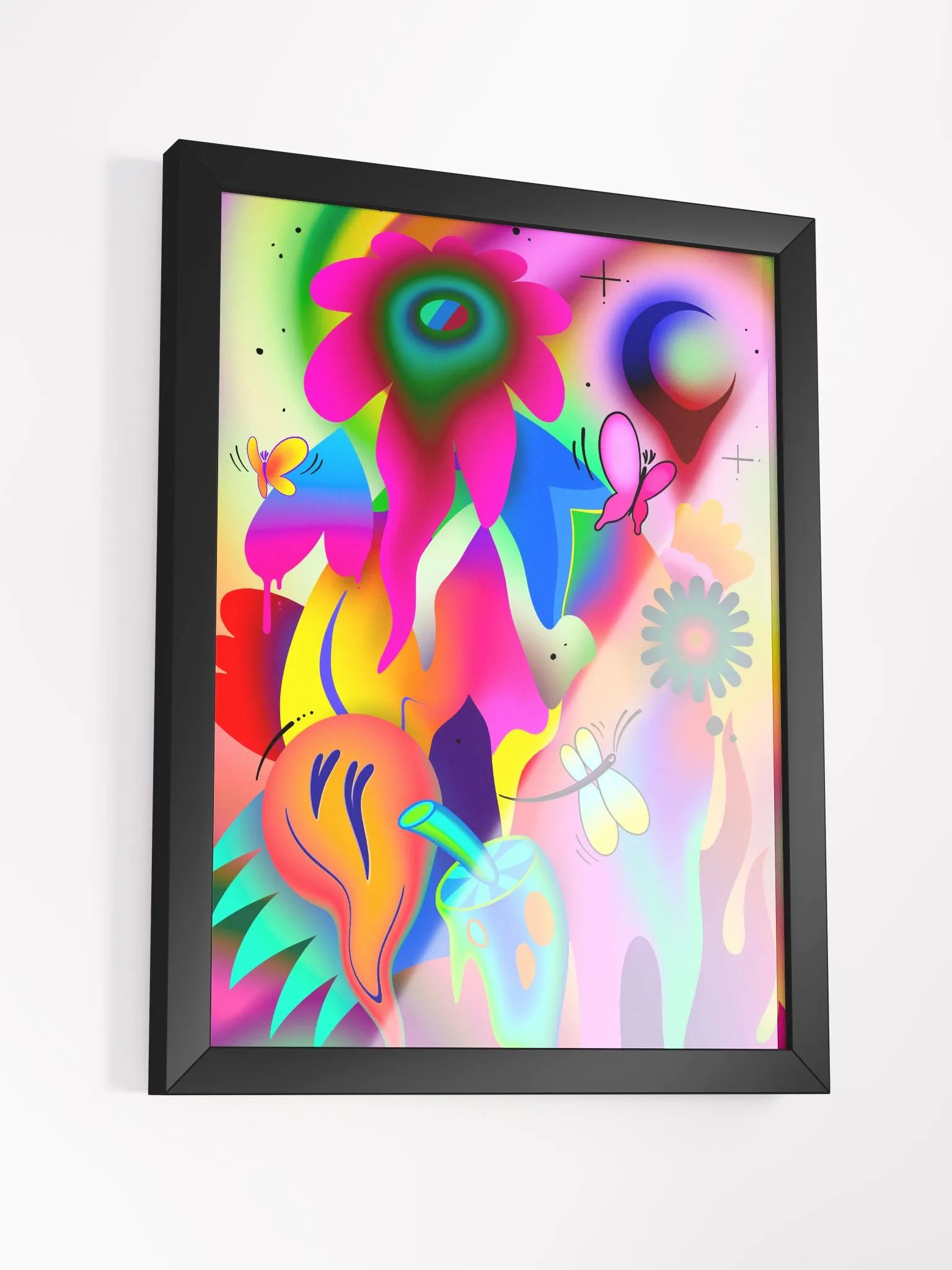 POUR YOUR HEART OUT (Framed Poster) by JASON NAYLOR product image (3)