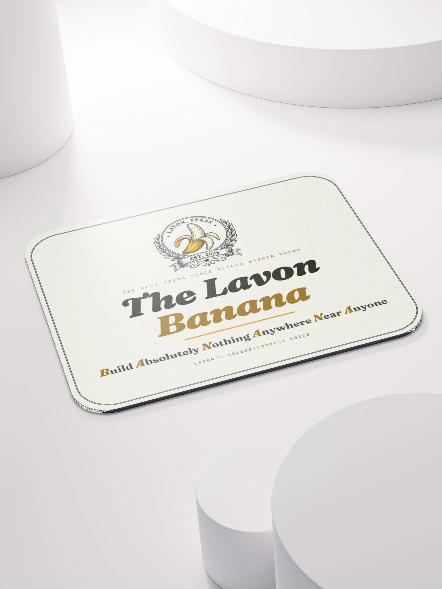 The Lavon Banana Mouse Pad product image (4)