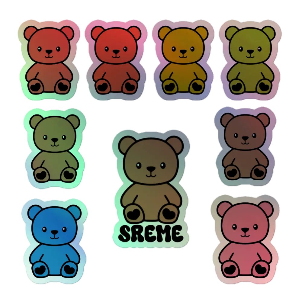 Bearry Holo Stickers product image (1)
