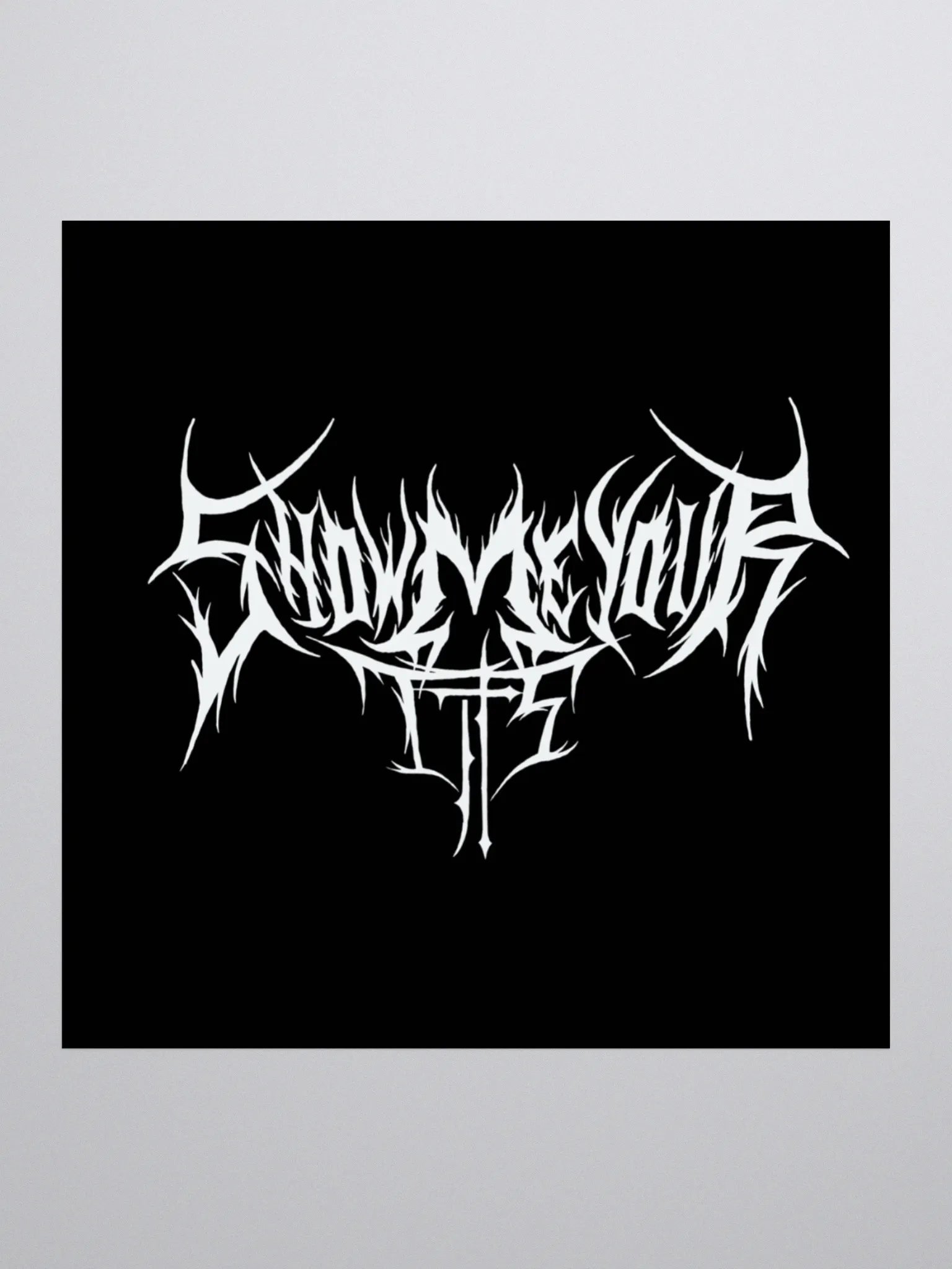 Death Metal Sticker product image (1)