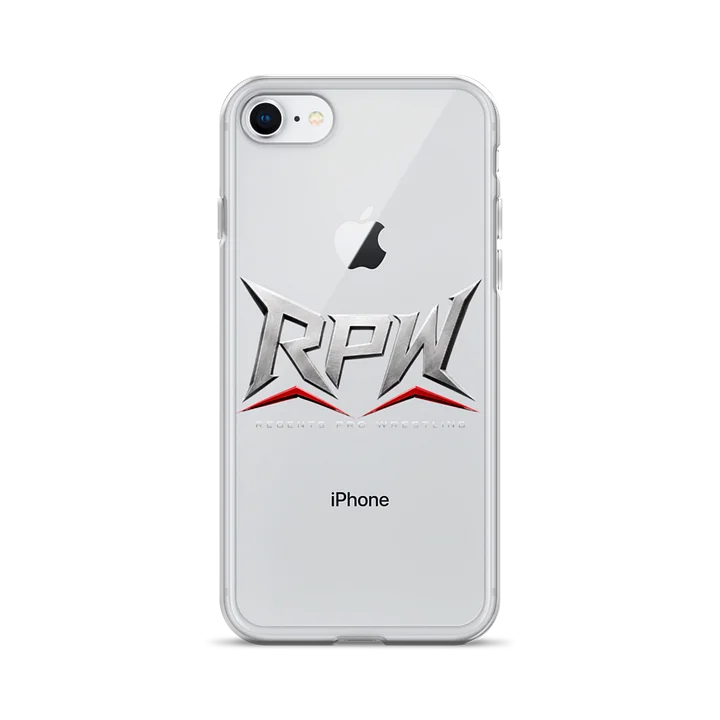 RPW Metallic Logo Clear iPhone Case product image (1)
