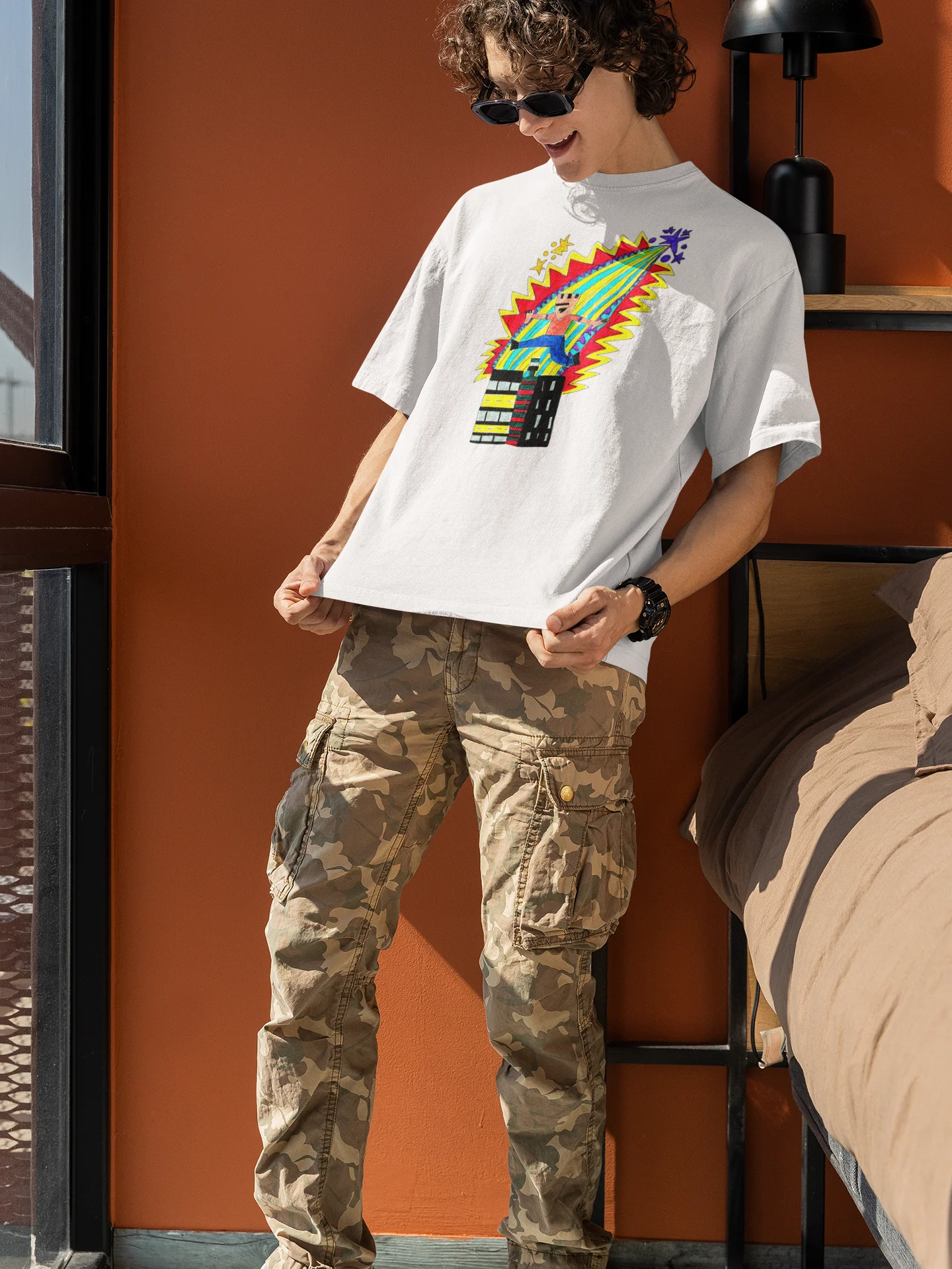 Abstract Leap of Faith Unisex T-Shirt product image (9)