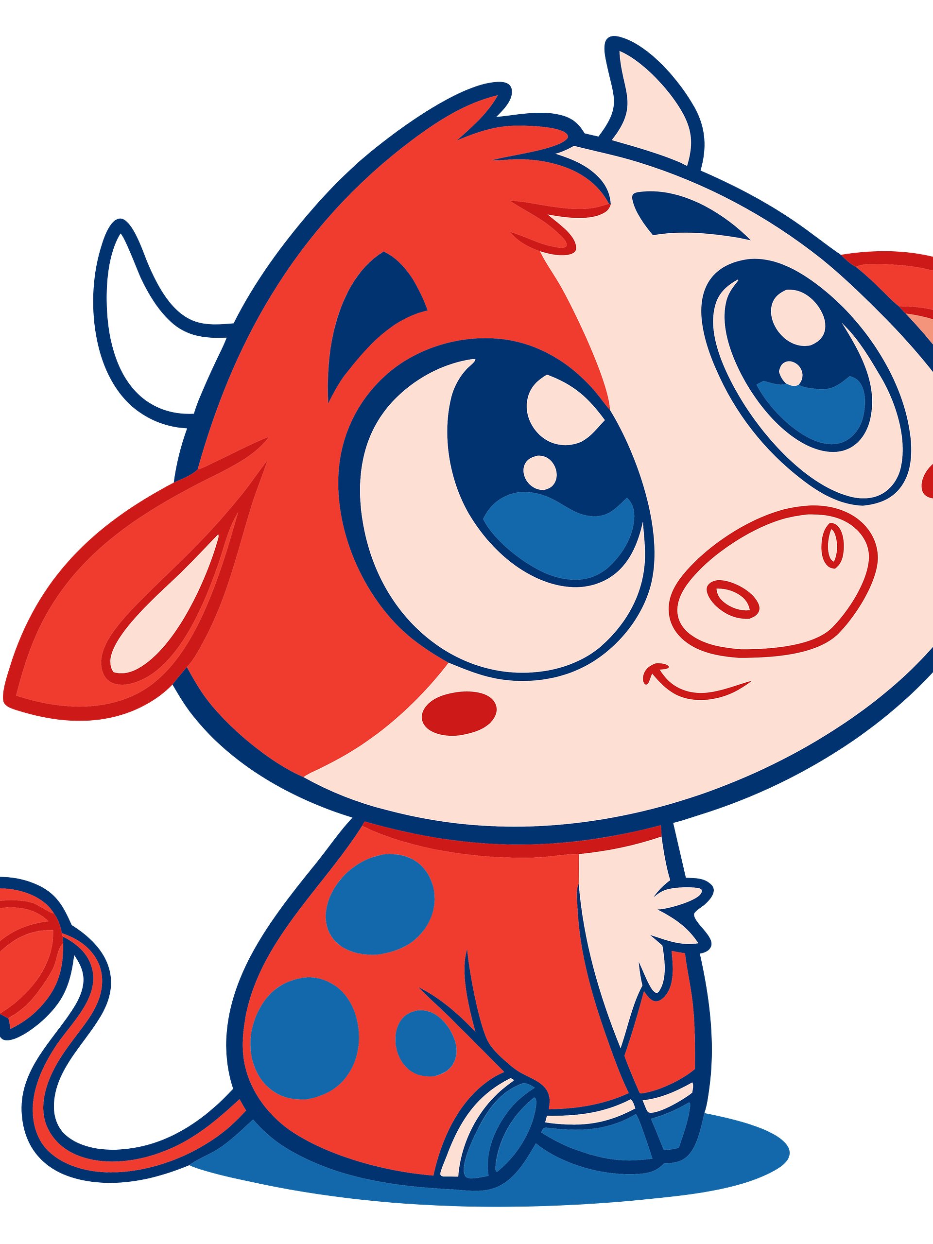 Clipart - Cute Baby Cows product image (3)