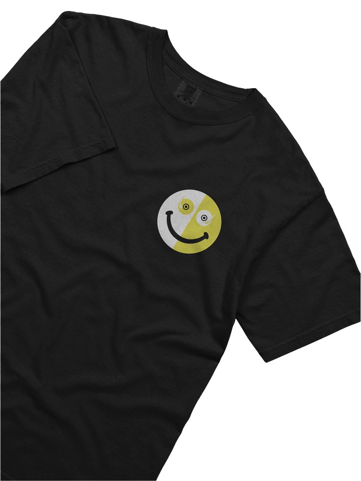 Happy Hardcore T-Shirt Split Smiley Graphic Tee product image (2)