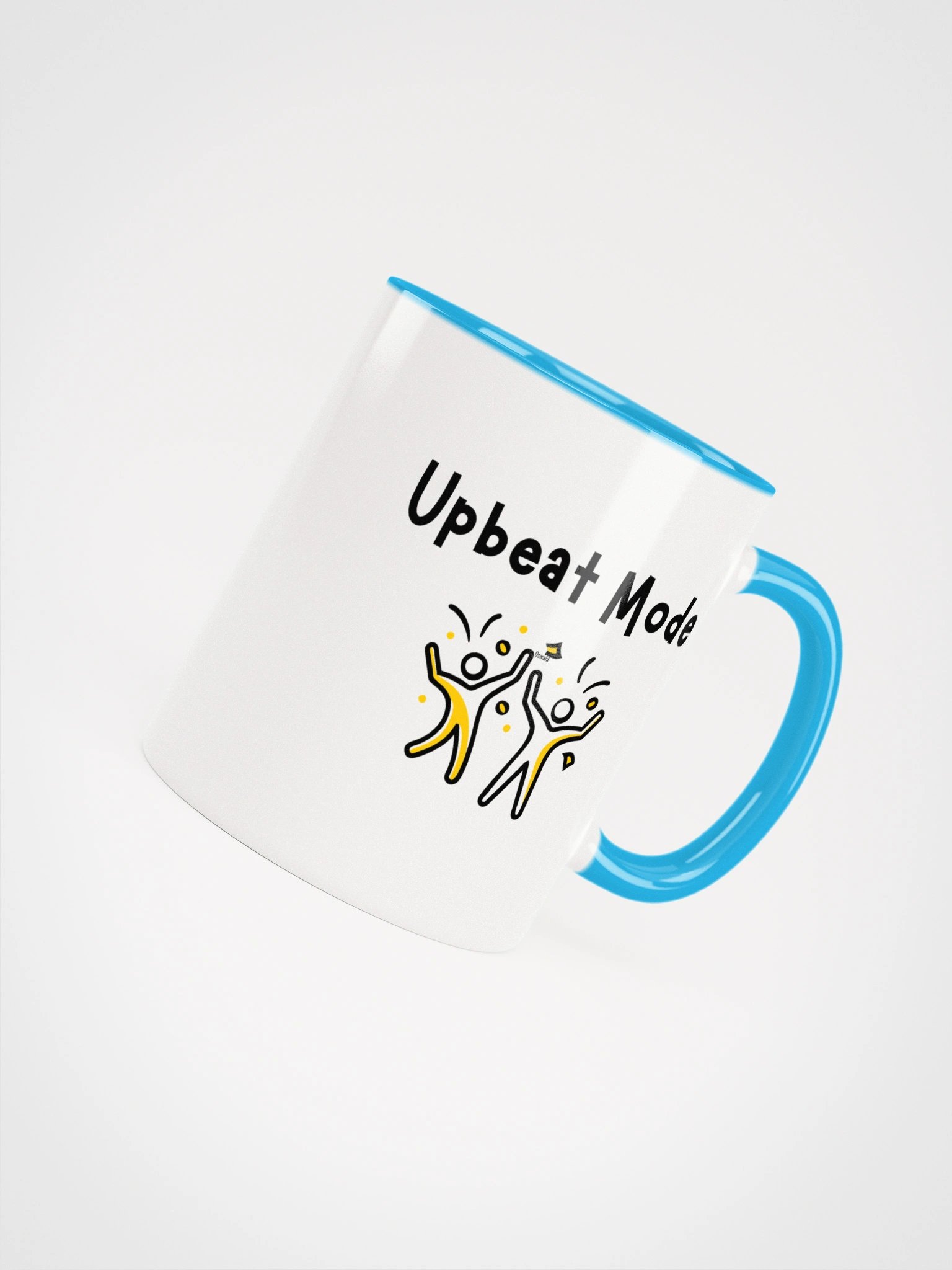 "Upbeat Mode" My Vibe Ceramic Mug with Color product image (4)